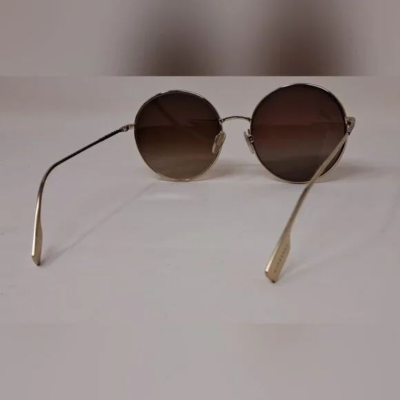 NWT Burberry Sunglasses Frames Only Prescription Gold Metal Full B3132 58-19-140
